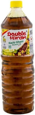 Double Hiran Kachi Ghani Mustard Oil 1 L